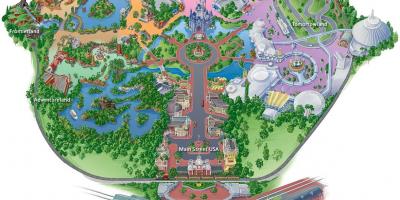 Mapa de Hong Kong Disneyland