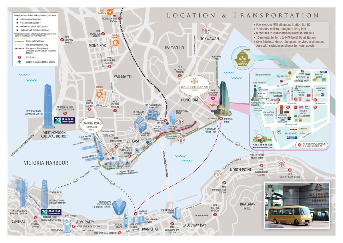 De MTR (metro de Quarry Bay, a estação mapa