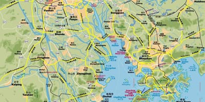 Mapa de Hong Kong