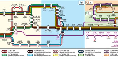 HK mapa ferroviário